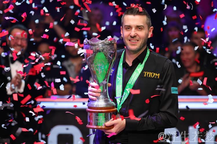 特鲁姆普与塞尔比争夺斯诺克英锦赛冠军